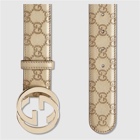 gucci frame signa leather belt|Gucci guccissima belt.